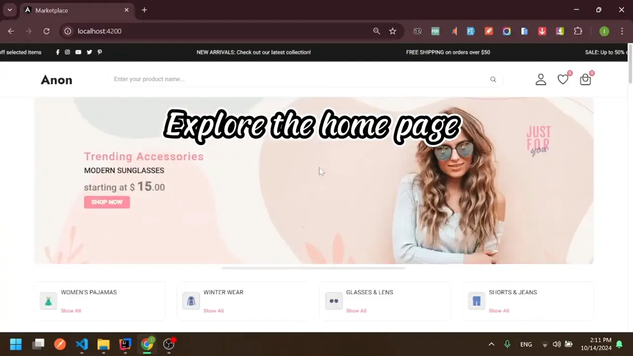 Anon Commerce – Enterprise Multi-Vendor E-Commerce Marketplace screenshot 1
