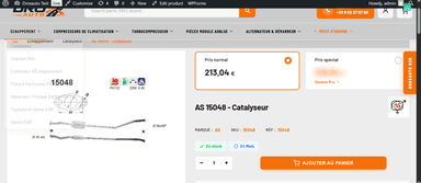 Drox Auto – Custom WordPress/WooCommerce Theme with B2B/B2C Dual Structure screenshot thumbnail 9